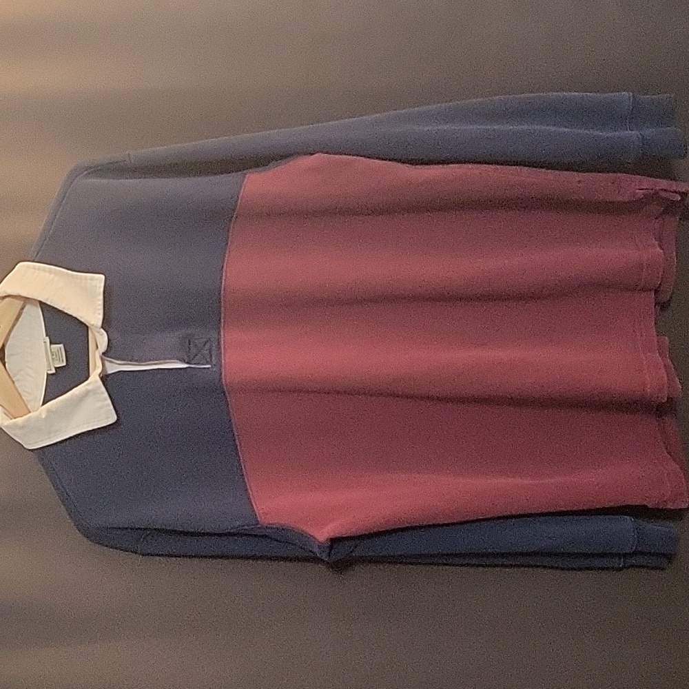 Vintage L.L. Bean "90s Style" Collared Long-Sleeve Shirt (L)